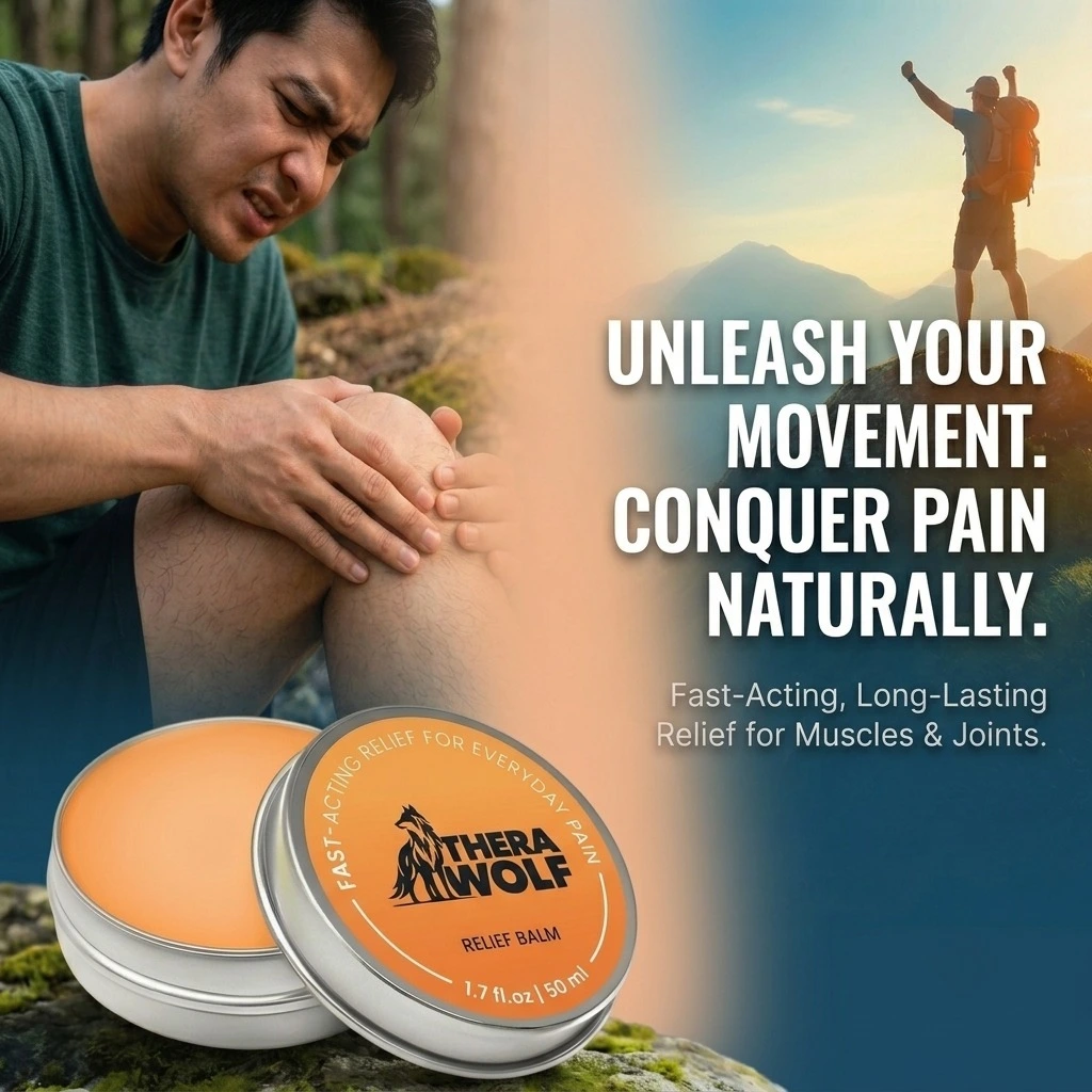TheraWolf Pain Relief Balm — topical muscle and joint comfort balm